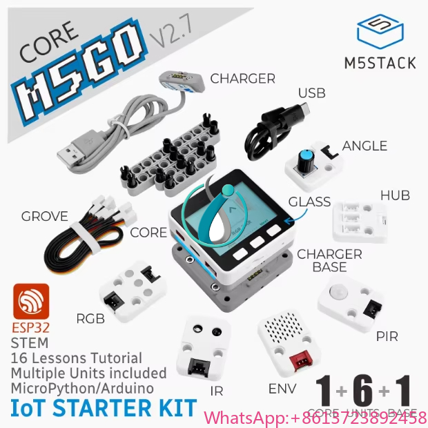Iot Kit Beginner - 新製品 公式 M5Stack M5GO IoT スターターキット