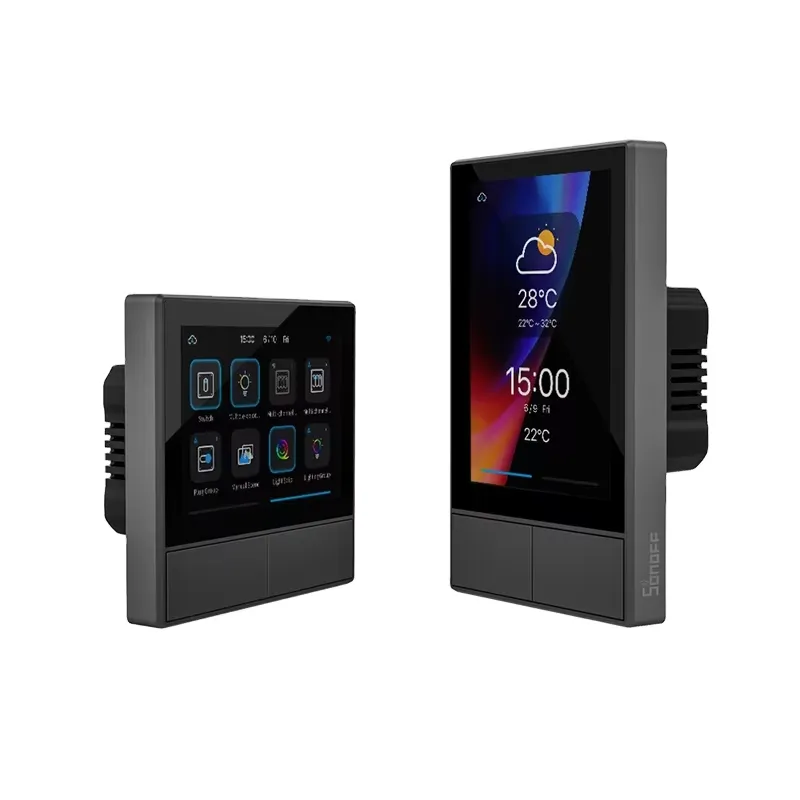Wifi Thermostat - 欧州連合NSPanelスマートシーンウォールスイッチタッチスクリーンWifiスマートサーモスタットスイッチ（家庭用電化製品制御用）