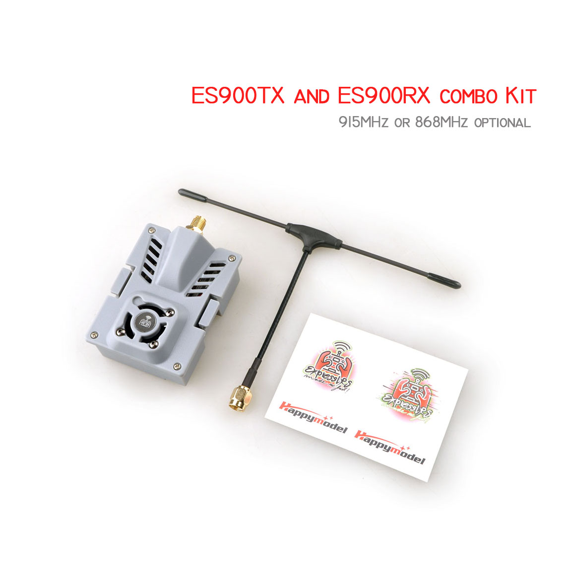 Microcontroller Kit - Happymodel RC ELRS マイクロ ES900RX（受信機）ES900TX（モジュール）コンボキット 915MHz