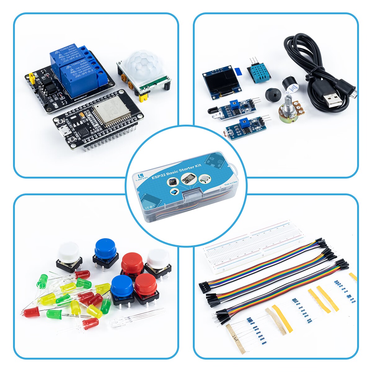 ESP32 ESP-32S WIFI開発ボード用基本スタータ - Esp32 Smart Home Kit のレビューと価格