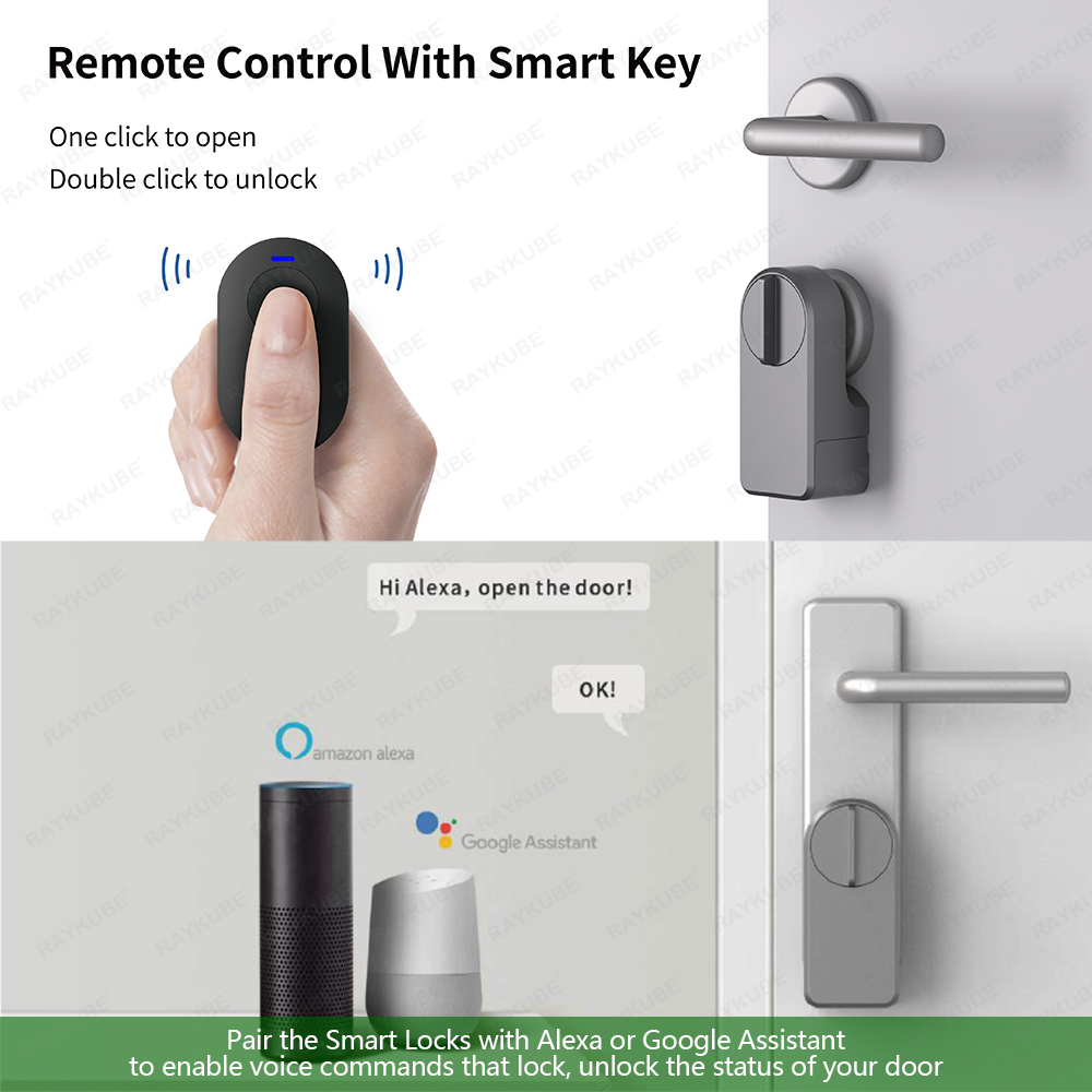 RAYKUBE A1 Pro Tuya BEL スマート電子 - Smart Door Lock Wifi のレビューと価格
