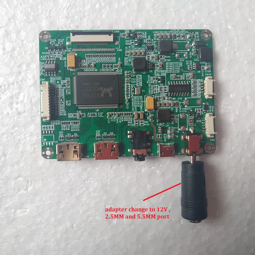 DIY EDP コントローラドライバボードキット 40pin - Microcontroller Kit のレビューと価格