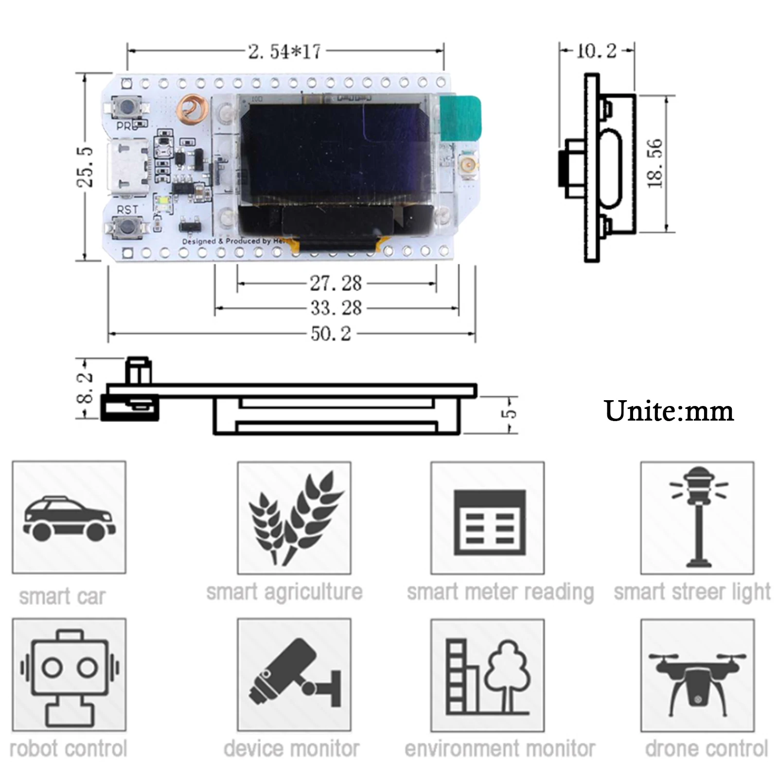 868MHz/915MHz LoRaアンテナキット。5dBi - Microcontroller Kit のレビューと価格