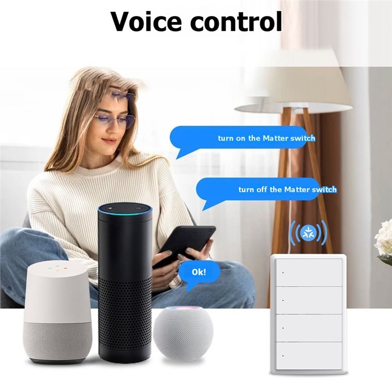 WCS-Tuya Wi-Fi対応スマートライトスイッチ。音声 - Smart Light Switch Wifi のレビューと価格