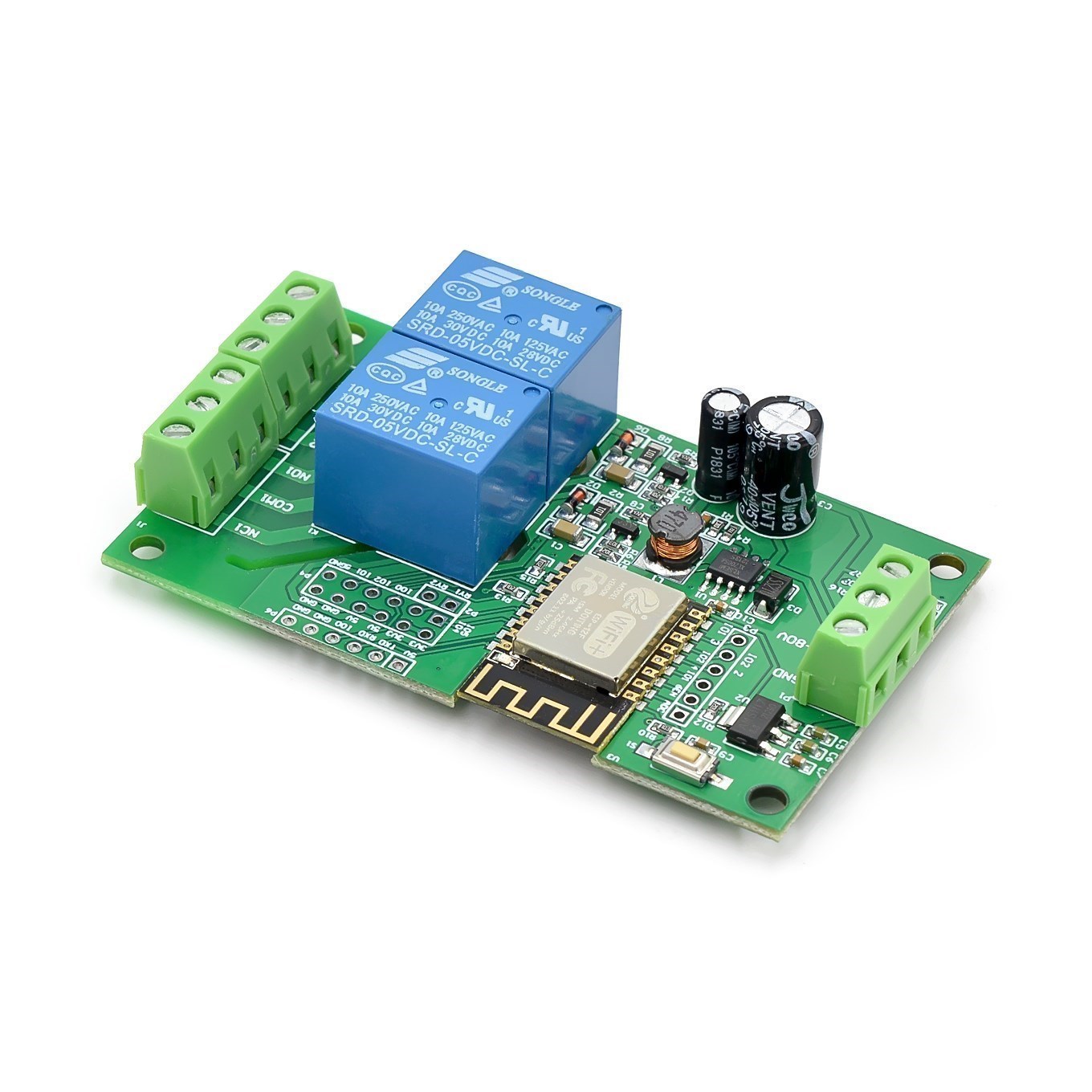 ESP8266 ワイヤレス WIFI リレーコントローラモジ - Esp8266 Relay Module のレビューと価格