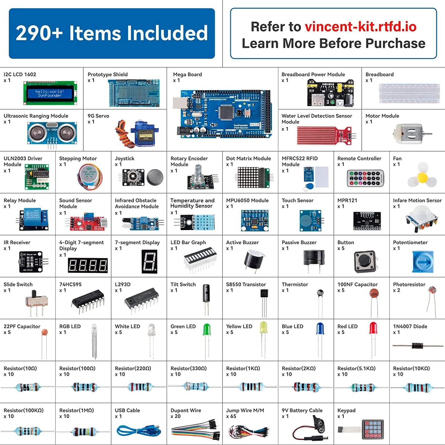 SunFounder プロジェクト Arduino Mega - Esp32 Smart Home Kit のレビューと価格