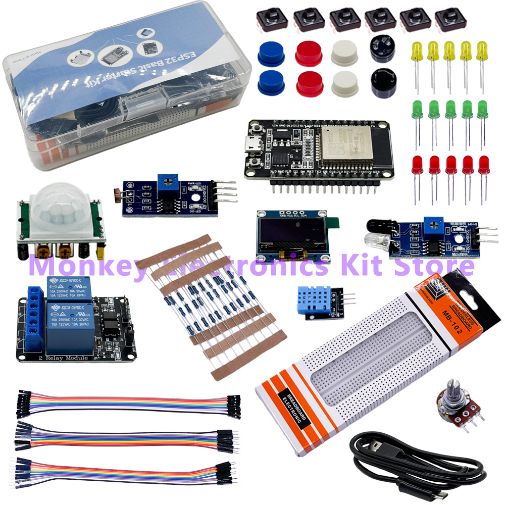 ESP32基本スターターキット,チュートリアル,プロジェクト - Esp32 Smart Home Kit のレビューと価格